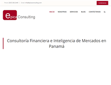 Tablet Screenshot of epicaconsulting.com